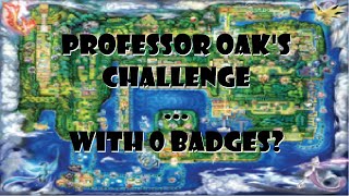 How to Complete the Pokedex in Pokemon Blue... with 0 Gym Badges?? (Professor Oak Challenge)