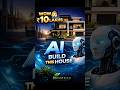 Future Is Here 🤖 | AI Build Luxury House Under 10 Lakhs #budgethome #budgethouse #modernflatsp