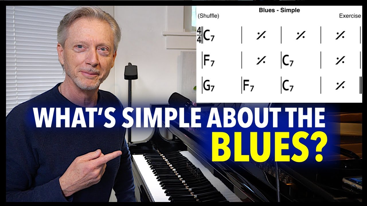 Blues Forms - 4 levels of complexity - circle of 5ths & harmonic embellishment