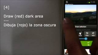 Wizard Photo Editor - HOWTO - Fix backlight / Corregir contraluz screenshot 5