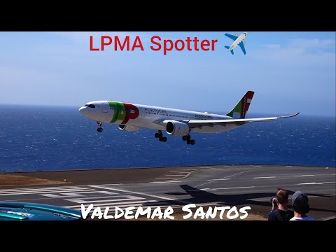 Madeira Airport Live Action LPMA Spotter ✈️ 07/09/2025