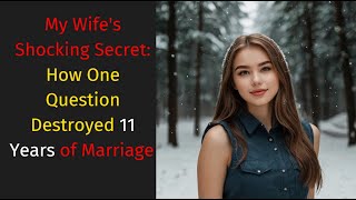 My Wife's Shocking Secret: How One Question Destroyed 11 Years of Marriage