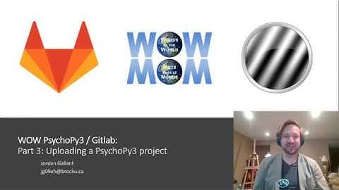 Part 3: Uploading a PsychoPy3 project