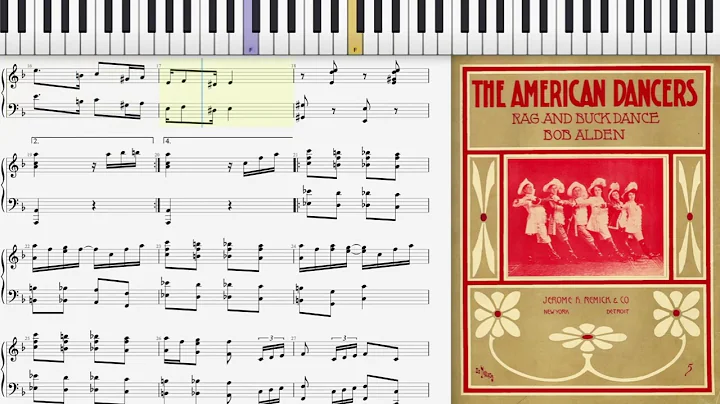 The American Dancers by Bob Alden (1908, Ragtime p...