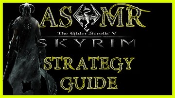 Exploring The Elder Scrolls V: Skyrim Strategy Guide Part 1! | Soft Spoken and Page Turning!