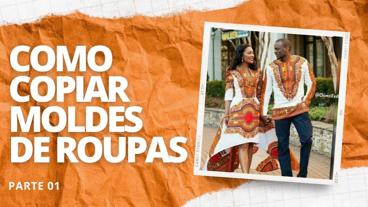 Como copiar o molde de uma roupa pronta - Parte 01 - YouTube
