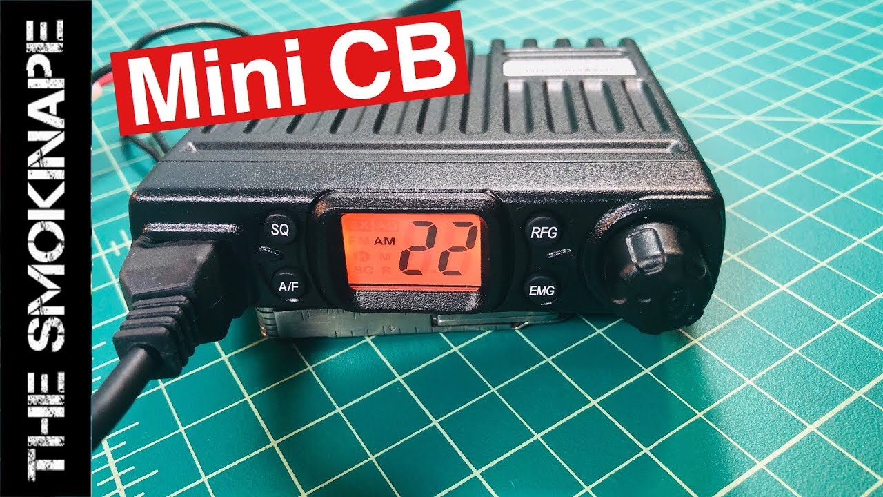 Radioddity CB-27 Pro CB Radio, AM/FM for US, 4W, VOX, RF Gain