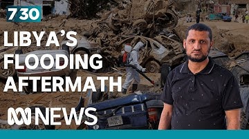 Mud and rubble left in Derna after Libyan flood is | 7.30