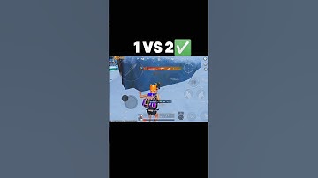 1 vs 2 INSANE CLUTCH 🔥 | PUBG Mobile Shorts#pubg #pubgmobile #shorts