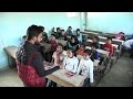 اطفال سوريون يتذوقون متعة العودة الى المدرسة في منبج 