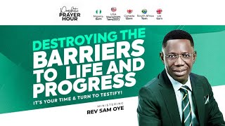PASSOVER ANOINTING AGAINST EVIL AND MISFORTUNE | PROPHETIC PRAYER HOUR  WITH REV SAM OYE [DAY 1246]