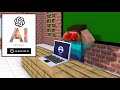 Monster School Using SteveGPT AI - Minecraft Animation