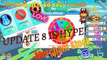 (CODES) Roblox Weapon fighting sim Update 8! Merchant Stock + Giveaway