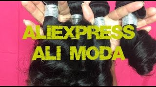 Aliexpress Ali Moda Malaysian Loose Wave Unboxing Review