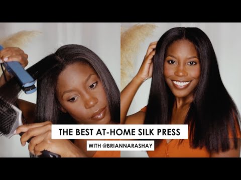 At-Home Silk Press