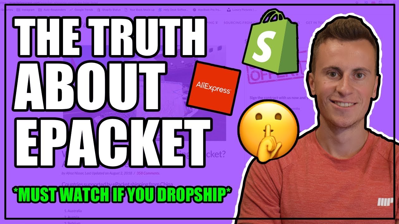 The TRUTH About EPACKET And How Long Delivery ACTUALLY Takes | Shopify Dropshipping 2019