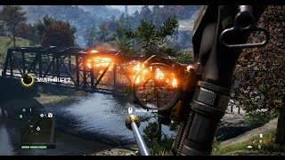 Far Cry 4 - Explosive Arrow Ambush on Bridge Convoy screenshot 4