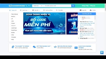 Share Code Bán Mã Nguồn Giống GiaoDichCode.Com | Tặng Thẻ Cào Trong Video