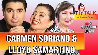 Celebrity Mother & Son, Carmen Soriano and Lloyd Samartino || #TTWAA Ep.9