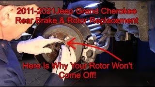 Rear Brakes And Rotors 2011-2021 Jeep Grand Cherokee by Jimthecarguy 476 views 2 months ago 20 minutes