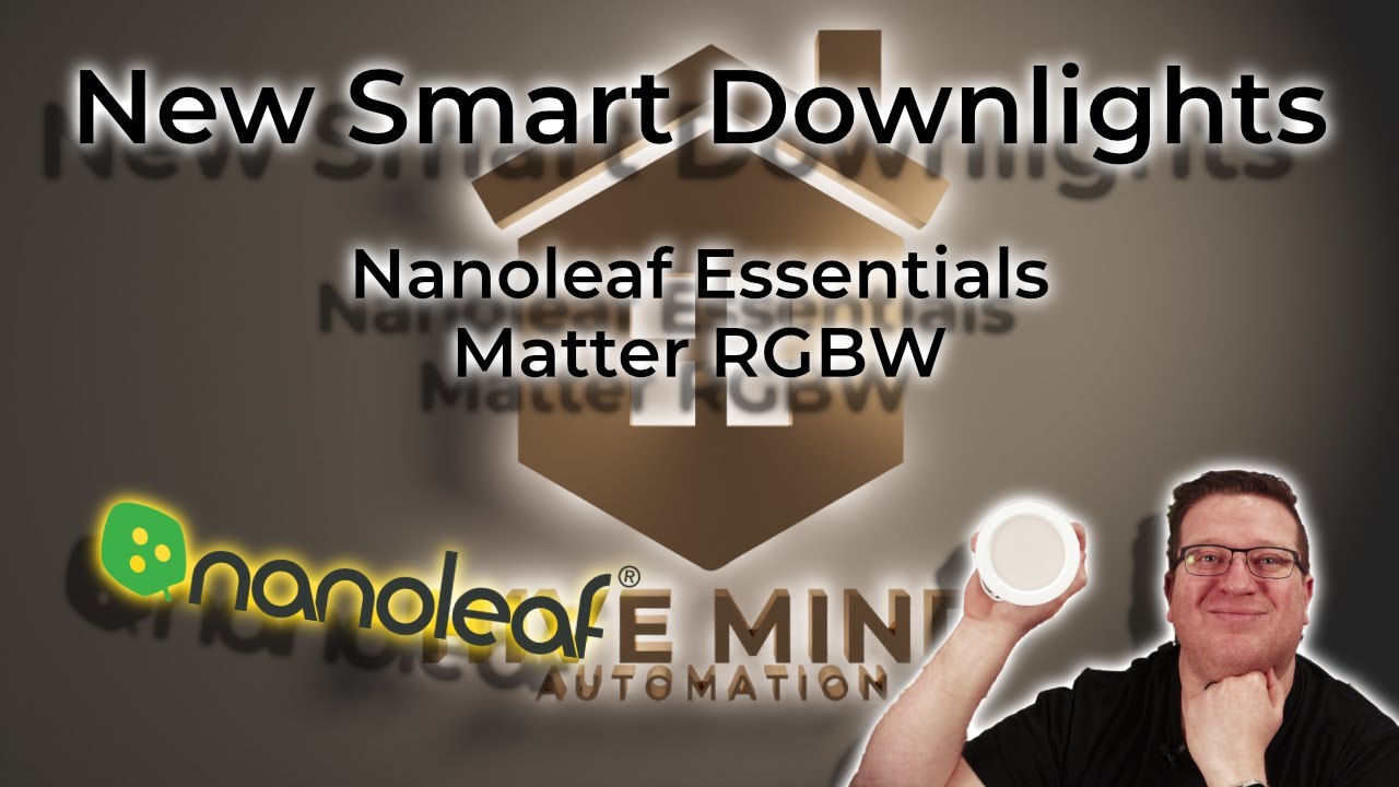 My New Matter Downlights - Nanoleaf Essentials Matter Smart RGBCWW ...