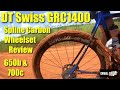 DT Swiss GRC1400 Spline Carbon Wheelset Review: 650b & 700c!