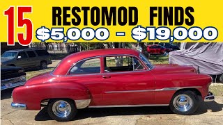 15 Best Restomods for $5,000 to $19,000 : Finds on Facebook Marketplace and Hemmings!