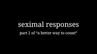 seximal responses