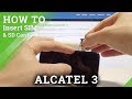 OEM Alcatel 3V 2019 5032W Sim Card Tray Micro SD