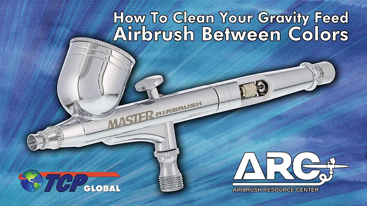 How To Clean Your Gravity Feed Airbrush Between Colors