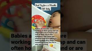 Best Toys for Babies (Handheld Rattle)