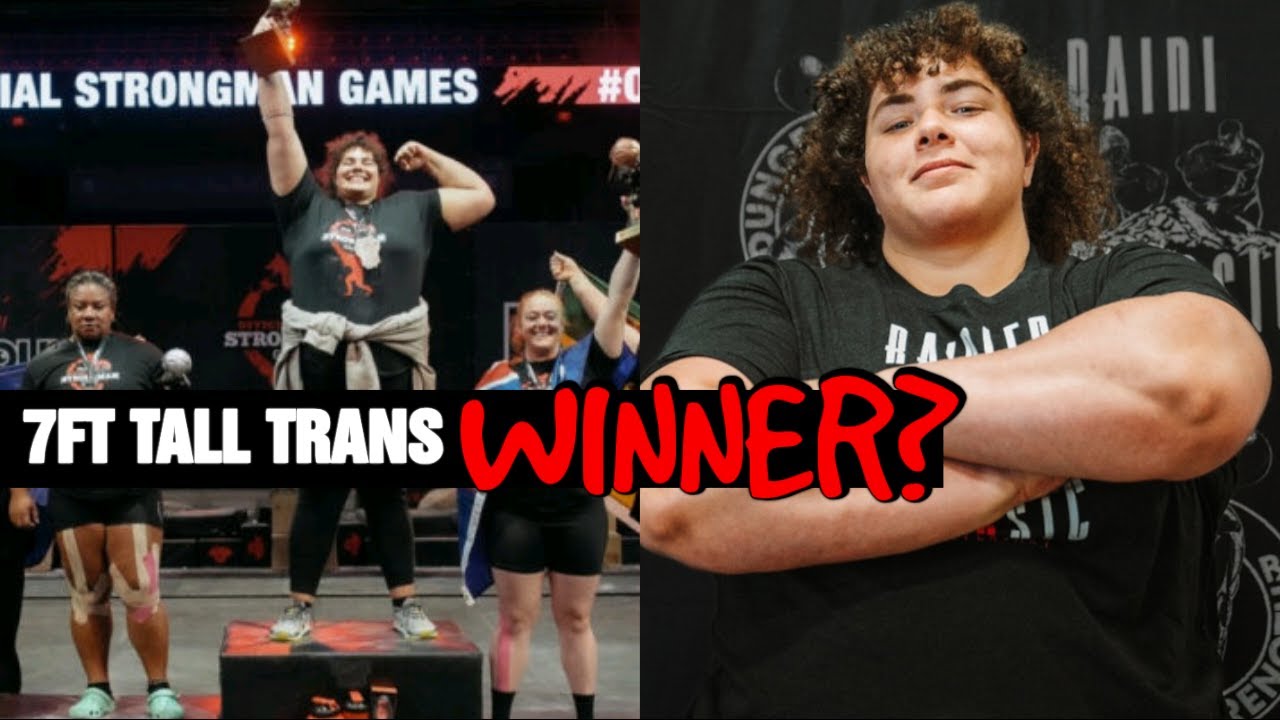 Trans Foot 7 Foot 400lb Trans StrongWoman Controversy - YouTube