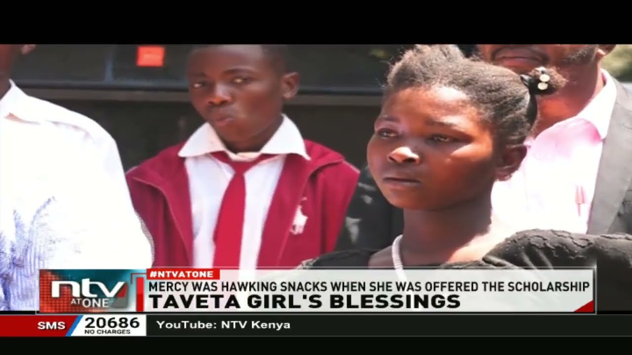 Taveta Girl's Blessings: 15-year-old selling snacks at CDF event receives a full scholarship