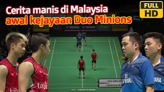 Ketika Marcus Gideon/Kevin Sanjaya membungkam publik Malaysia ~ pertama kali raih gelar GPG!