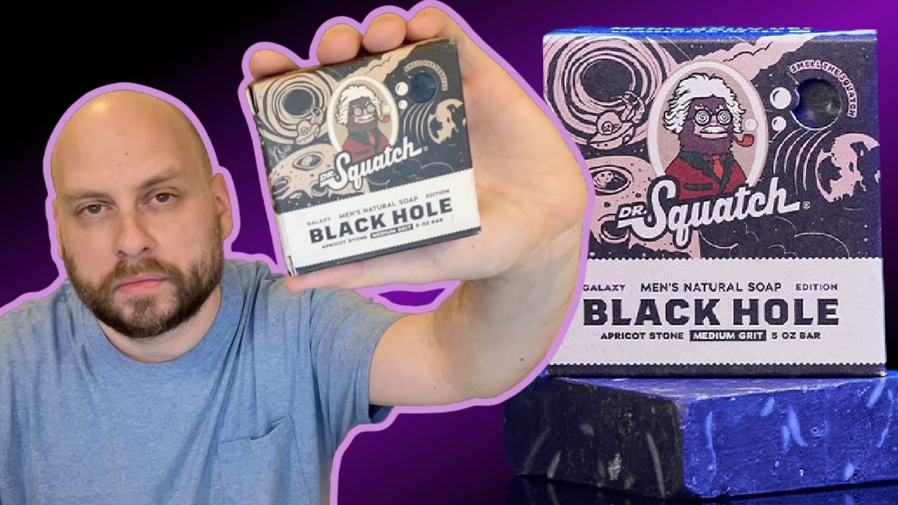 Dr. Squatch Black Hole Bar Soap