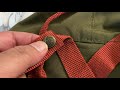 Comparing a fake Fjallraven to a real Fjallraven backpack