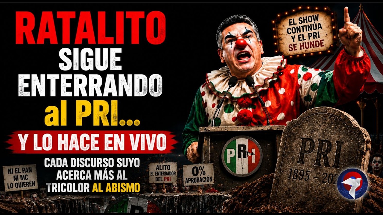 "Ratalito" sigue enterrando al PRI... y lo hace en vivo