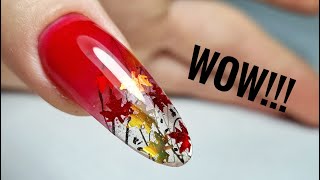 : WOW!!! |||  AUTUMN nail design