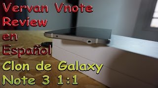 Vervan Vnote Review en Español. Por Joselotek