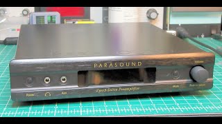 Parasound Zpre3 Stereo Preamplifier, and Making a Ventilated Riser For It