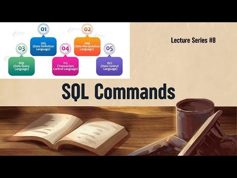 SQL Commands|Lecture Series #8|DDL|DQL|DCL|TCL|DML|SELECT|UPDATE|GRANT|REVOKE|Standard Query|Rules