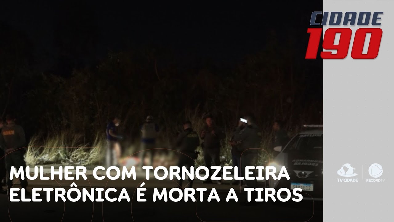 Mulher com tornozeleira eletrônica é morta a tiros em calçadão próximo a residencial | Cidade 190