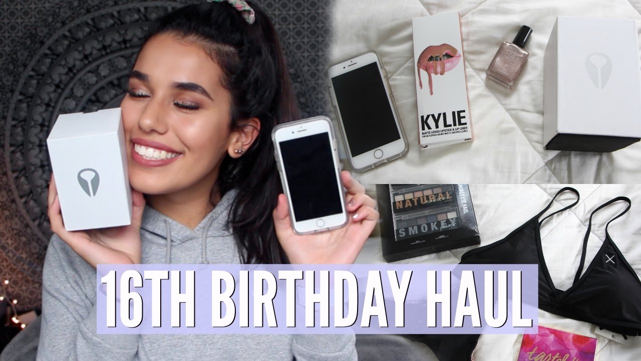 16TH BIRTHDAY HAUL | Ava Jules
