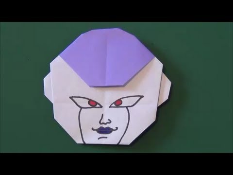 ドラゴンボール フリーザ 折り紙dragonball Freeze Origami Youtube