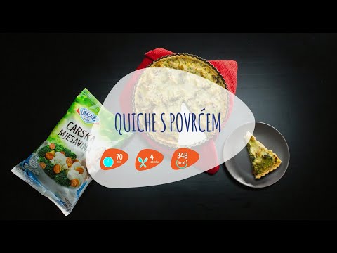 Video: Kako Napraviti Ukusni Quiche Od Povrća