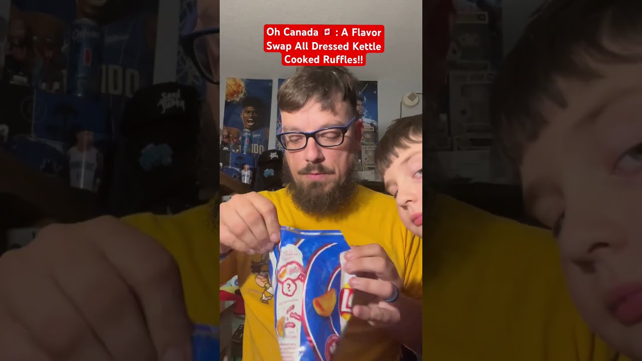 Oh! Canada 🇨🇦 I Tried The Limited Time Flavor Lay’s All Dressed Kettle Cooked Ruffles!!!!!!!!!!!!!