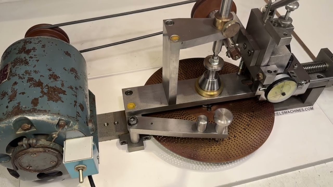 Cutting a gear on the Gear-wheel and Pinion Cutting Machine