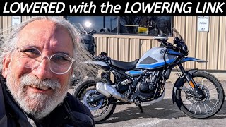 Royal Enfield Himalayan 450 Ultra Low Drop Link... Wahoo!