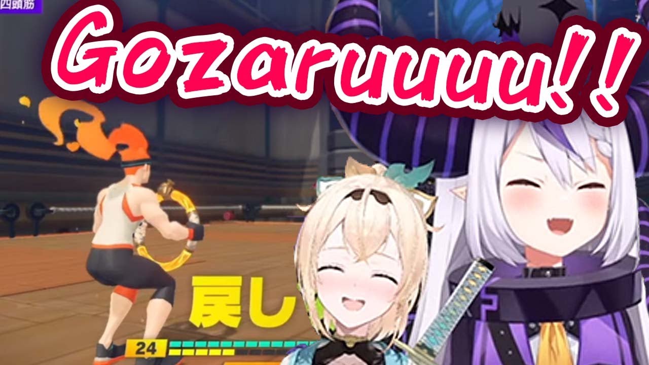 Iroha Tells Laplus Yelling Out "GOZARU" Will Give Her Energy 【ENG Sub/Hololive】