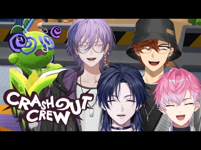 【Crashout Crew】この倉庫で働かせてください！ w/北見遊征 榊ネス 皇れお【花籠つばさ / にじさんじ】